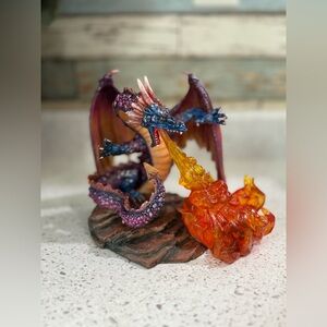 Summit Collection Fire Breathing Dragon Figurine Home Decor